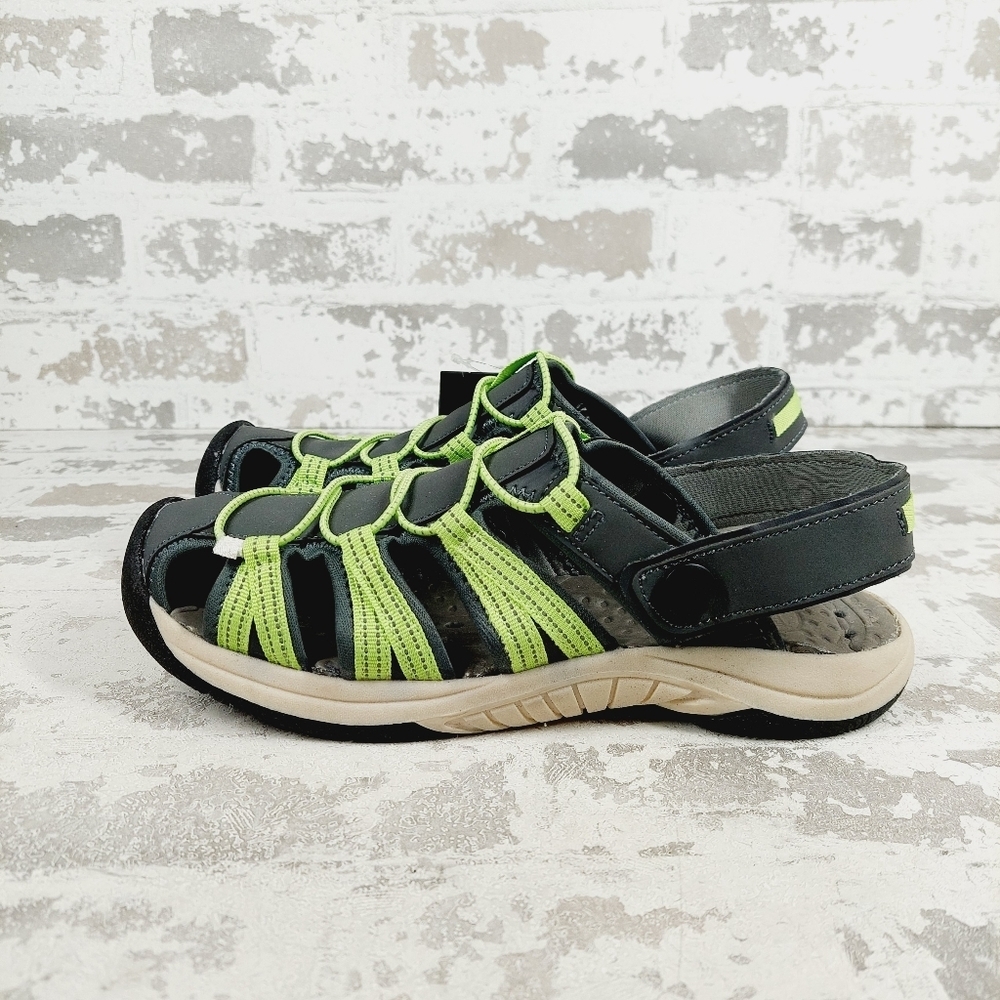NEW Khombu Women's Create Green Summer Athleisure Hiking Sandals O829